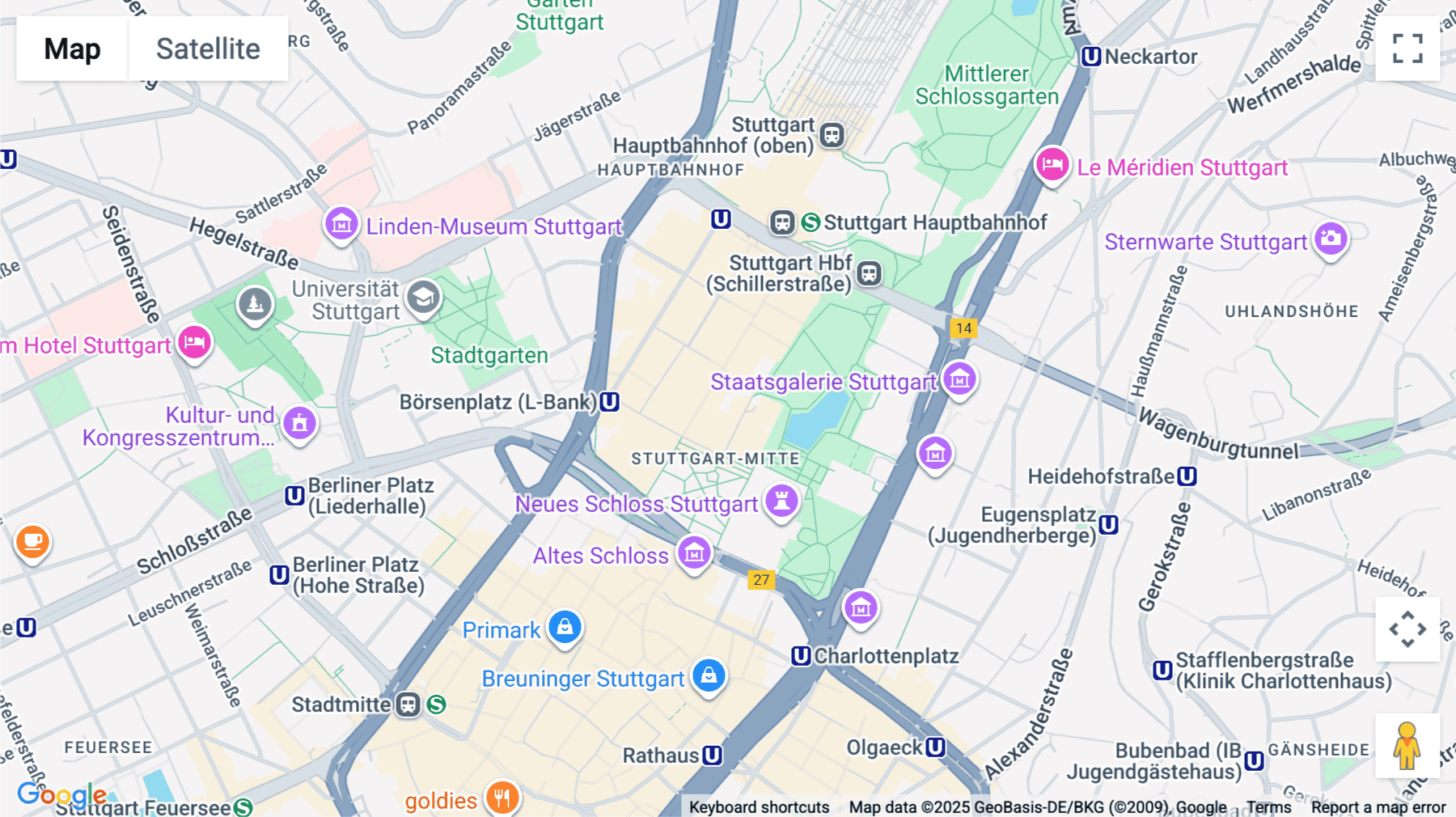 Click for interative map of 5, Königstraße, Stuttgart-Mitte, Stuttgart