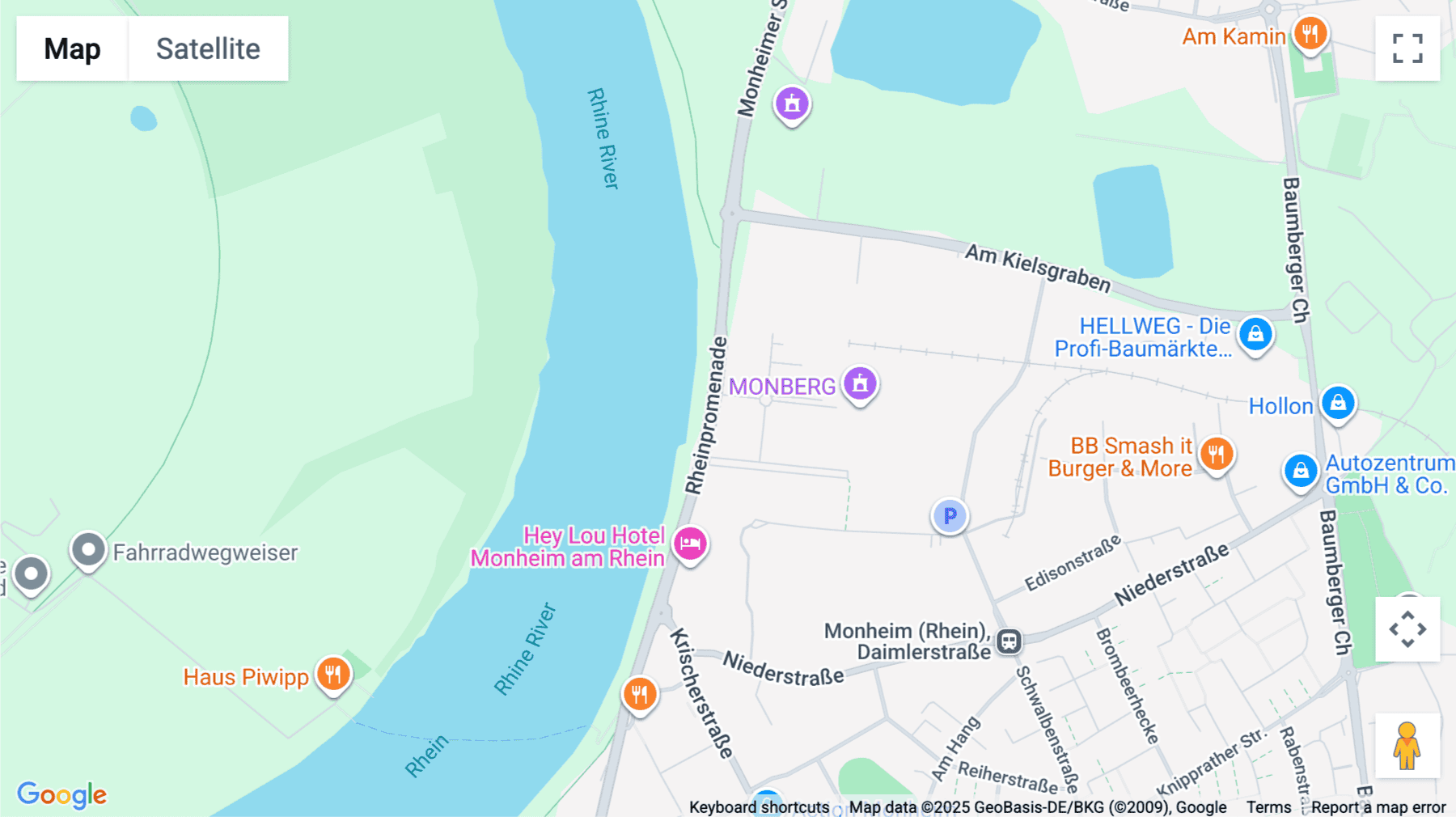 Click for interative map of Rheinpromenade 4a, Ground Floor, Monheim am Rhein