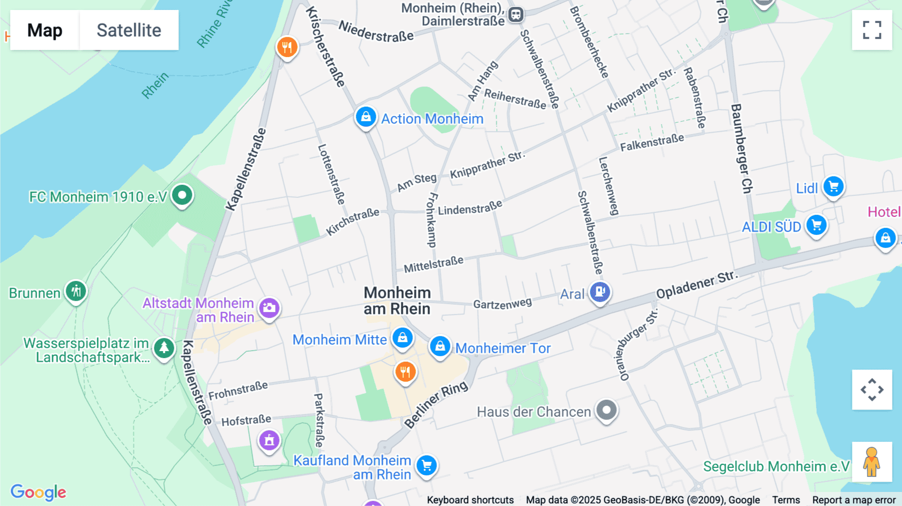 Click for interative map of Mittelstraße 11, Monheim am Rhein