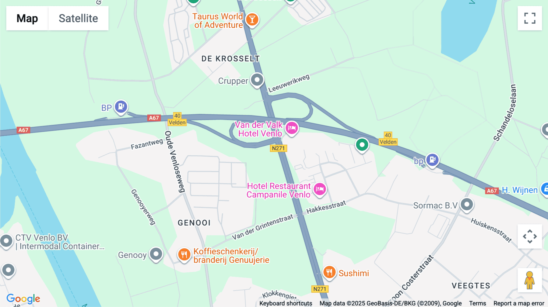 Click for interative map of Noorderpoort 33, Venlo