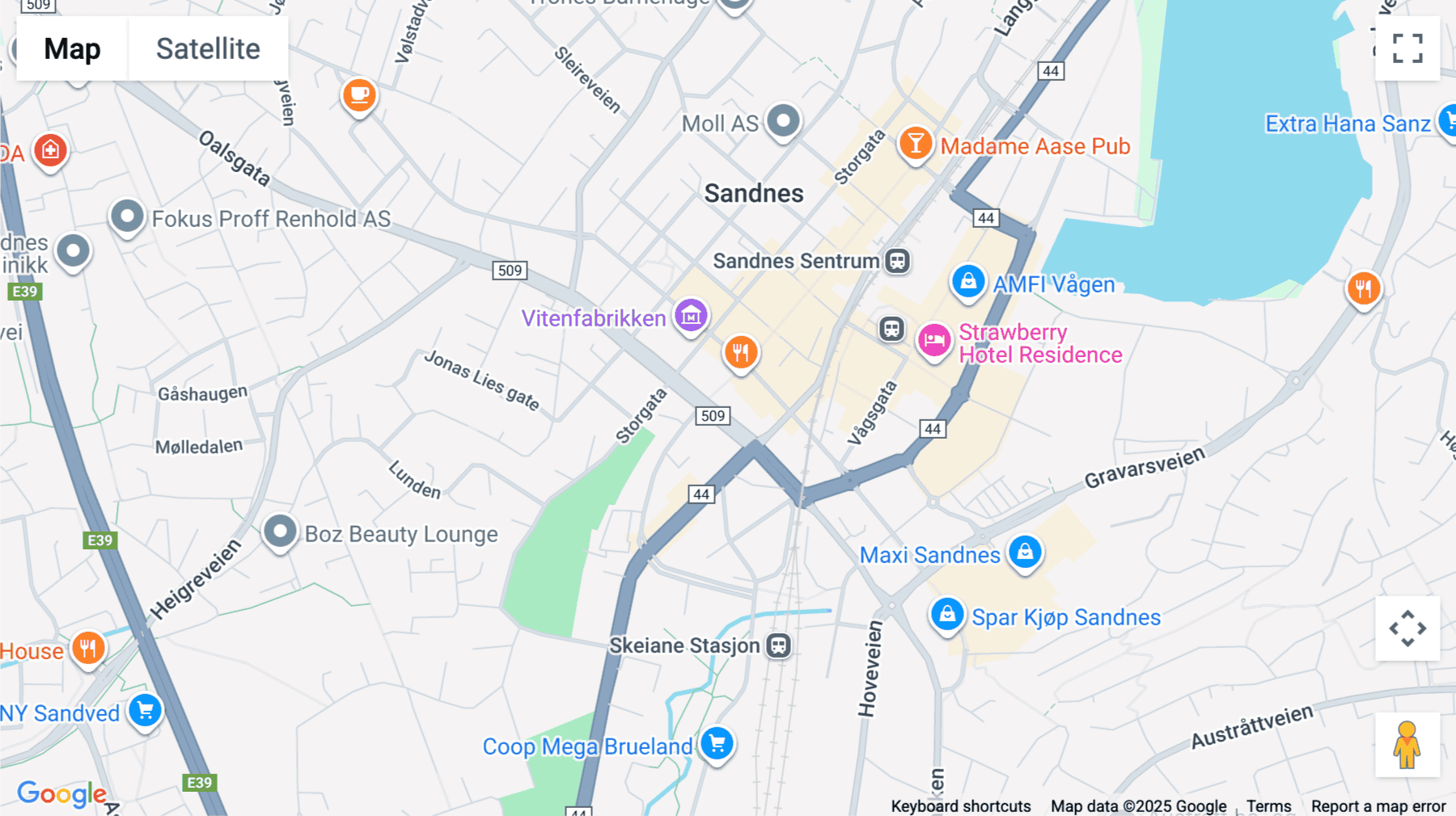 Click for interative map of Oalsgata 7, 3rd Floor, Sandnes