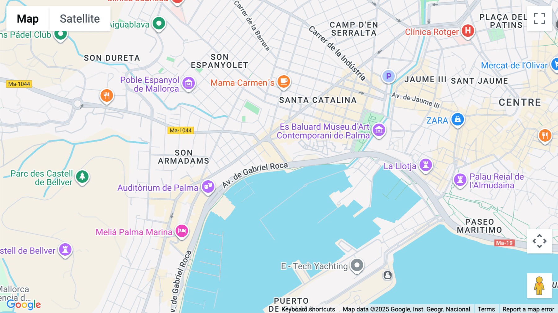 Click for interative map of Caller Monsenyor Palmer, 1, Palma