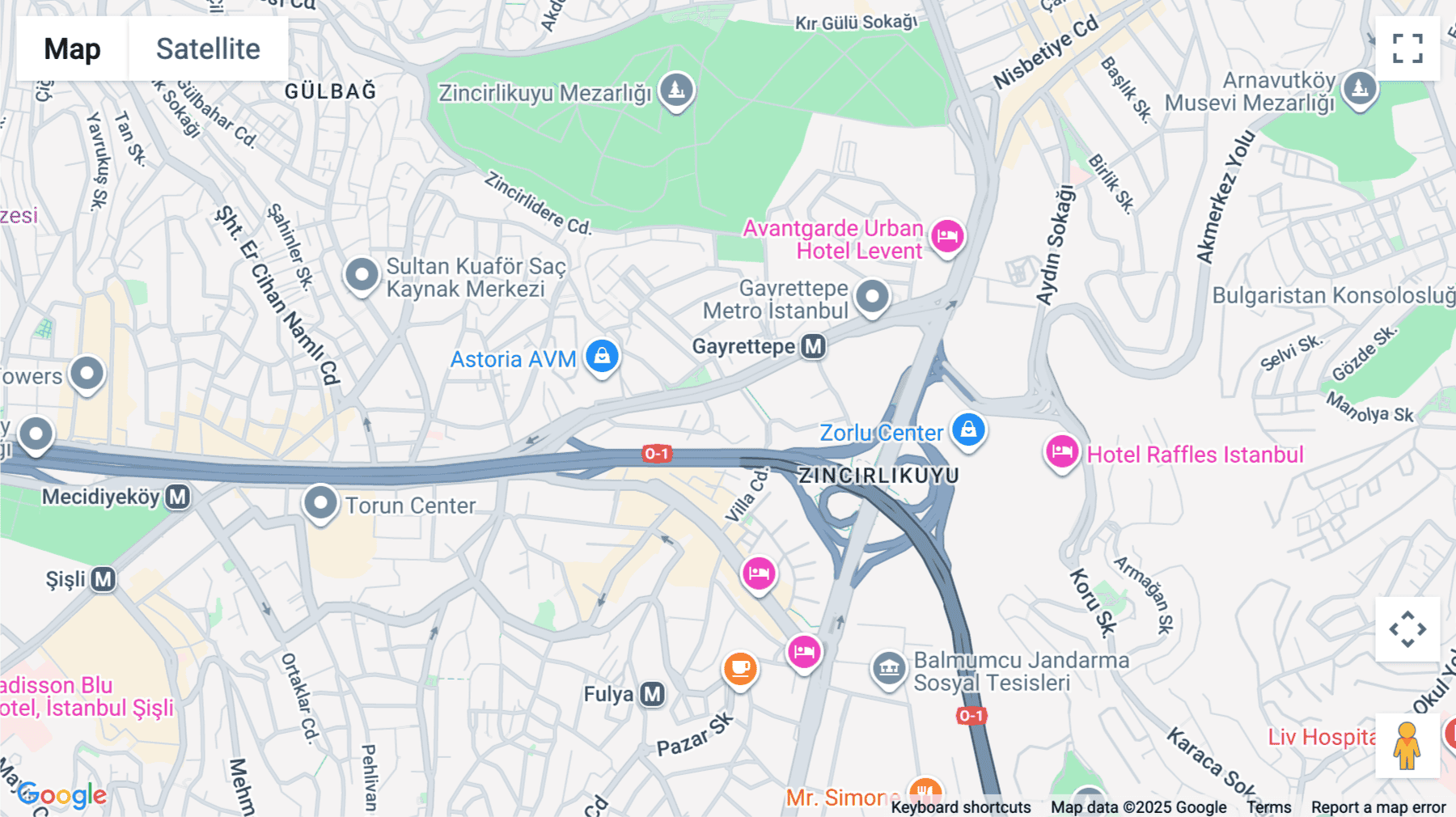 Click for interative map of Esentepe, 34394 Şişli/İstanbul, kat: 11, Istanbul