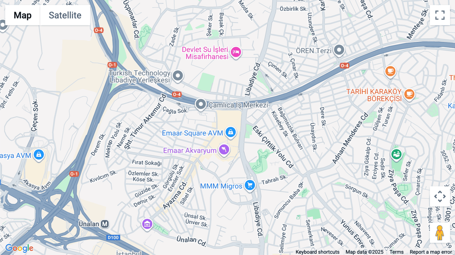 Click for interative map of 88, Libadiye Caddesi, Ünalan, Libadiye Cd. No: 82 F Blok, 34700 Üsküdar/İstanbul, Istanbul