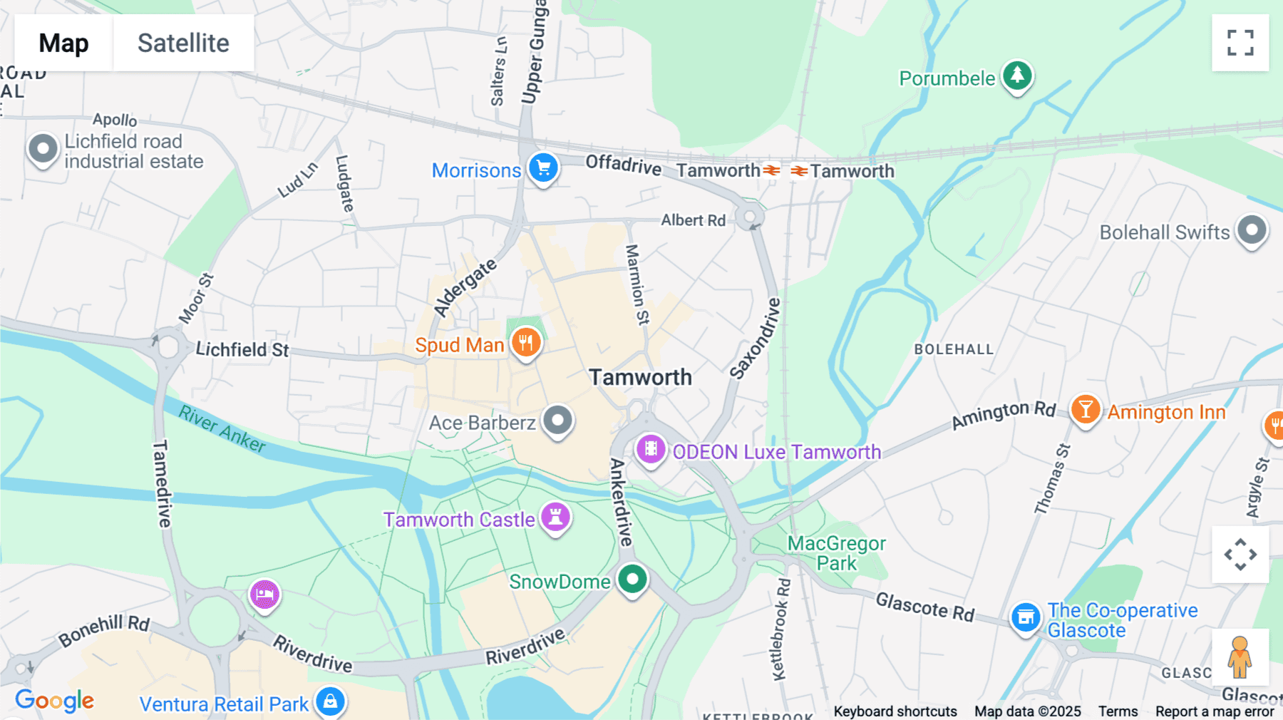 Click for interative map of 10-16Victoria Road, Tamworth