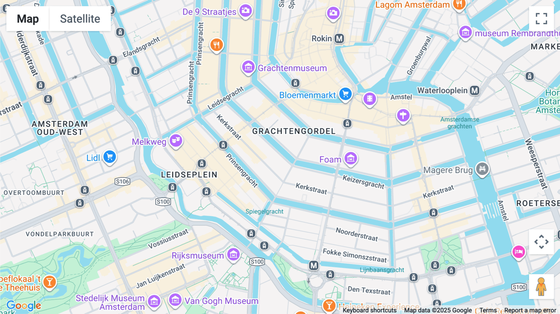Click for interative map of Keizersgracht 572, Amsterdam-Centrum, Amsterdam