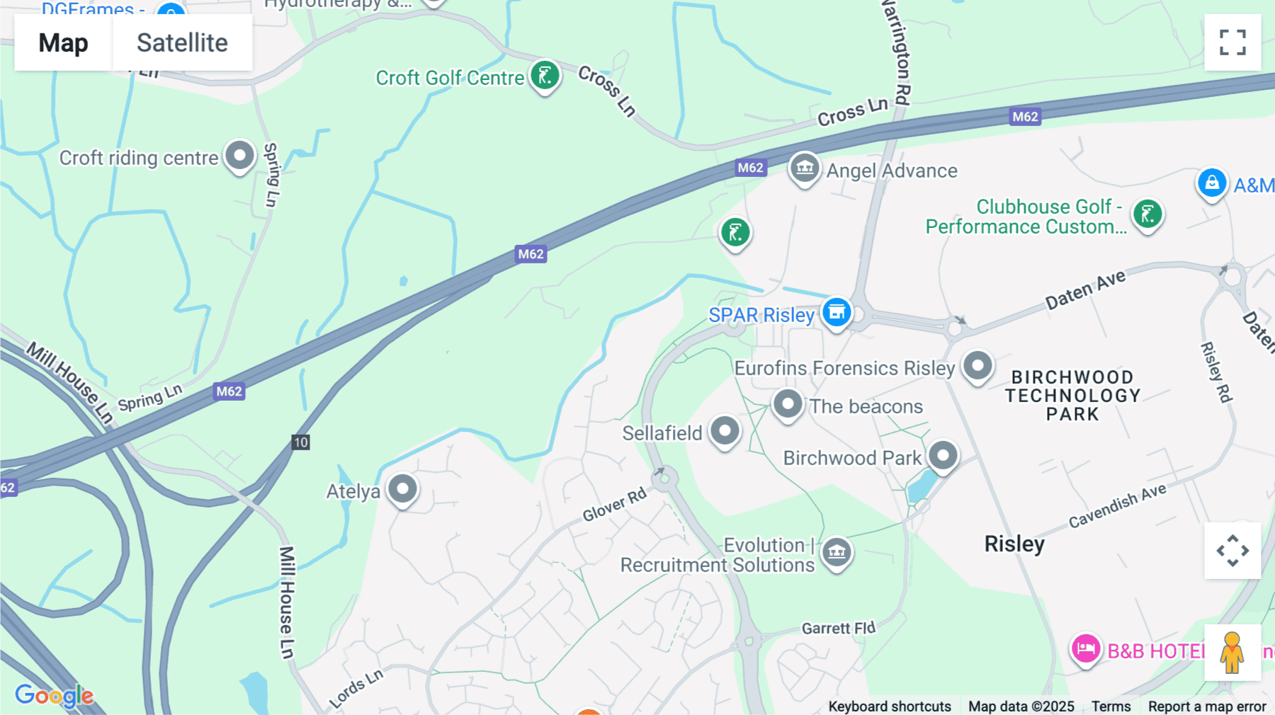 Click for interative map of 2 Kelvin Close, Birchwood, Warrington, Carnoustie House, Ground and First Floor, Warrington