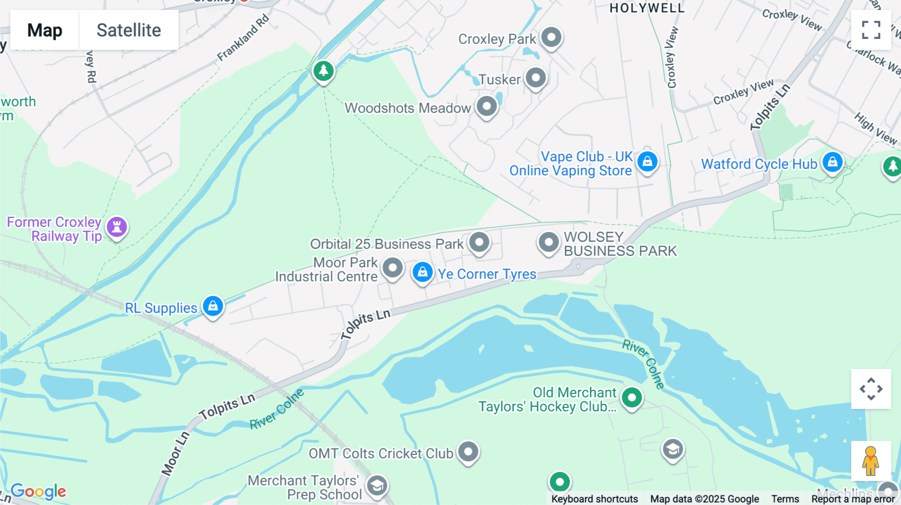 Click for interative map of 31 Metro Centre, Dwight Road, Tolpits Lane, Dwight Road, Tolpits Lane, Watford