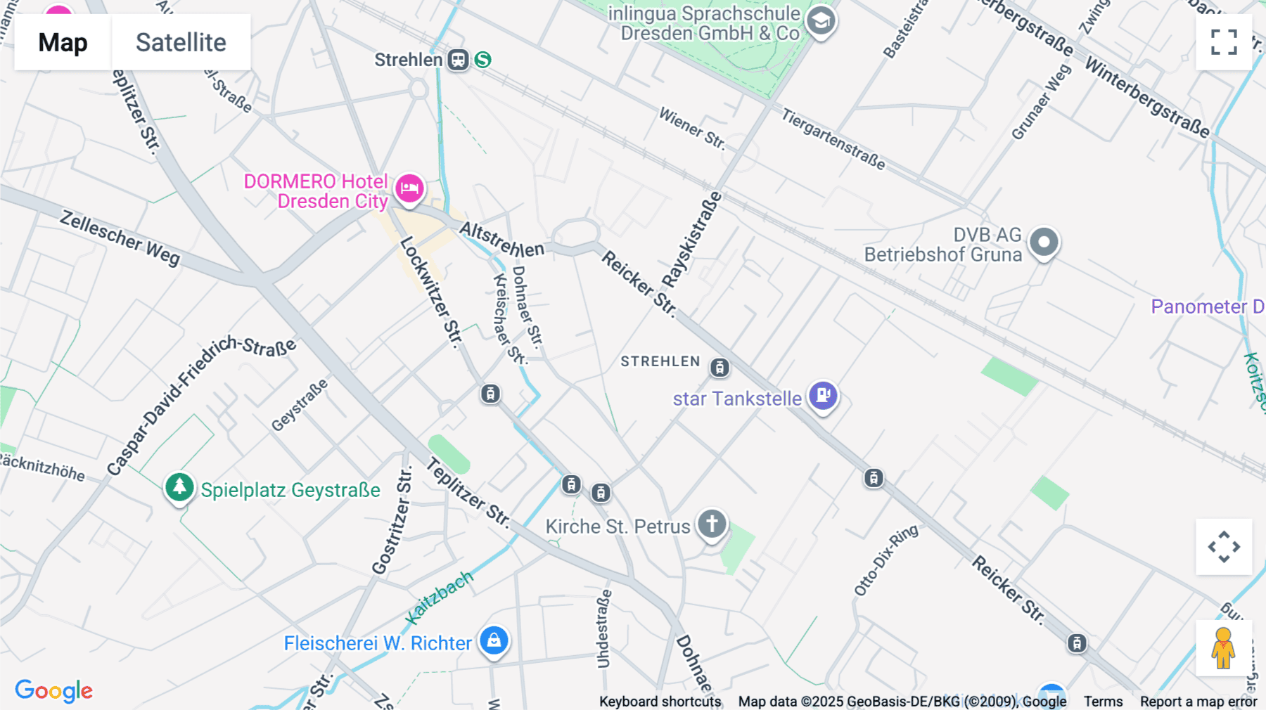 Click for interative map of Rayskistraße 25, Dresden