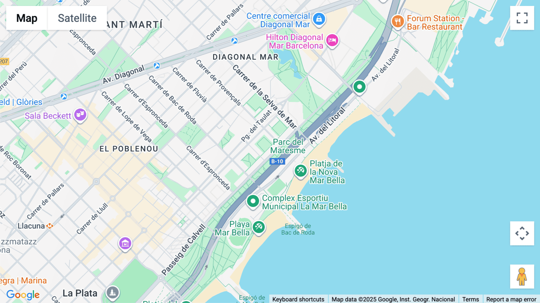 Click for interative map of 49, Passeig de Garcia Fària, Sant Martí, Barcelona