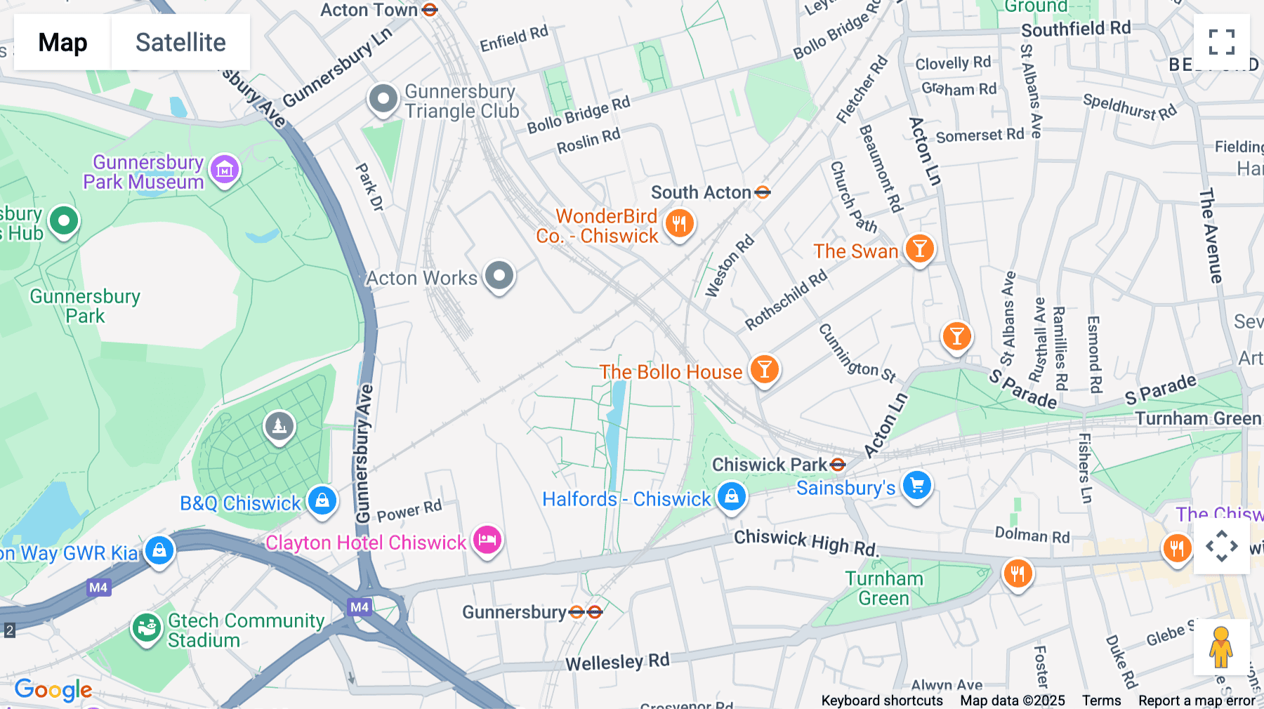 Click for interative map of 566 Chiswick High Road, Building 7, London