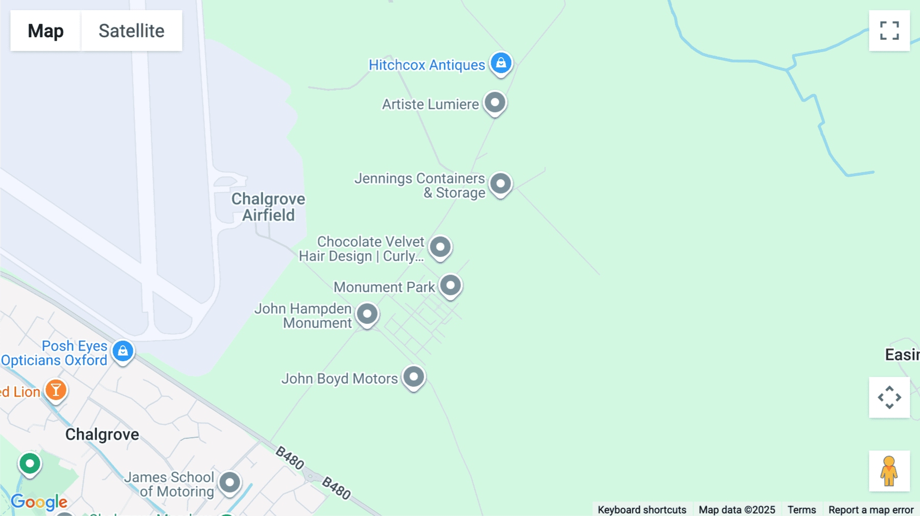 Click for interative map of Monument Business Park, Chalgrove