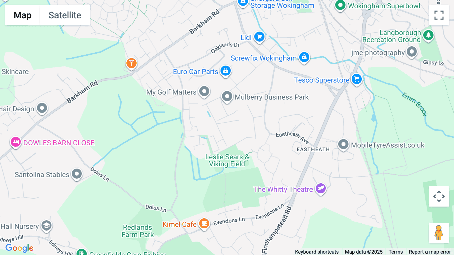 Click for interative map of 2, Forest Court, Wokingham