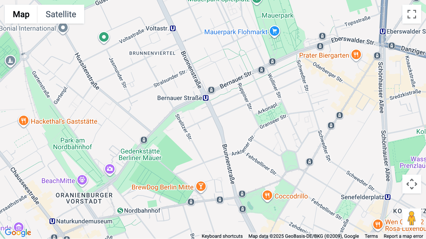 Click for interative map of 146, Brunnenstraße, Berlin