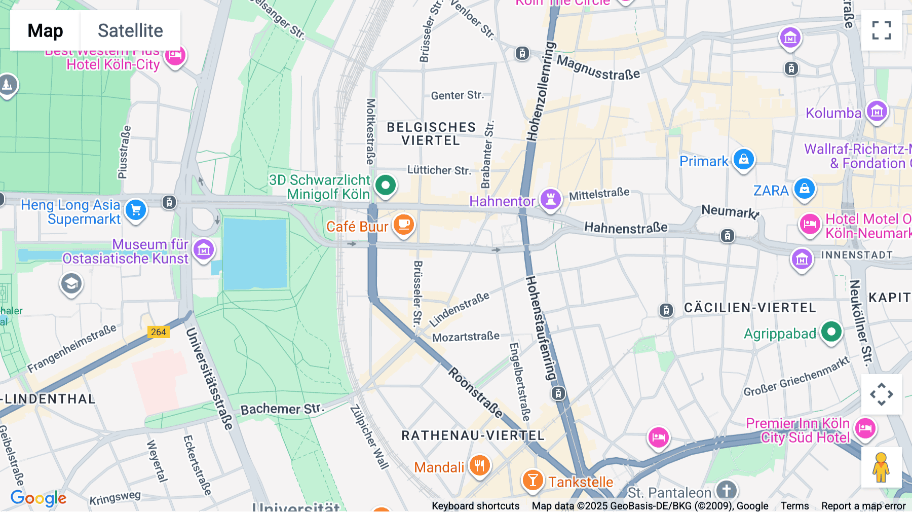 Click for interative map of 25, Richard-Wagner-Straße, Cologne