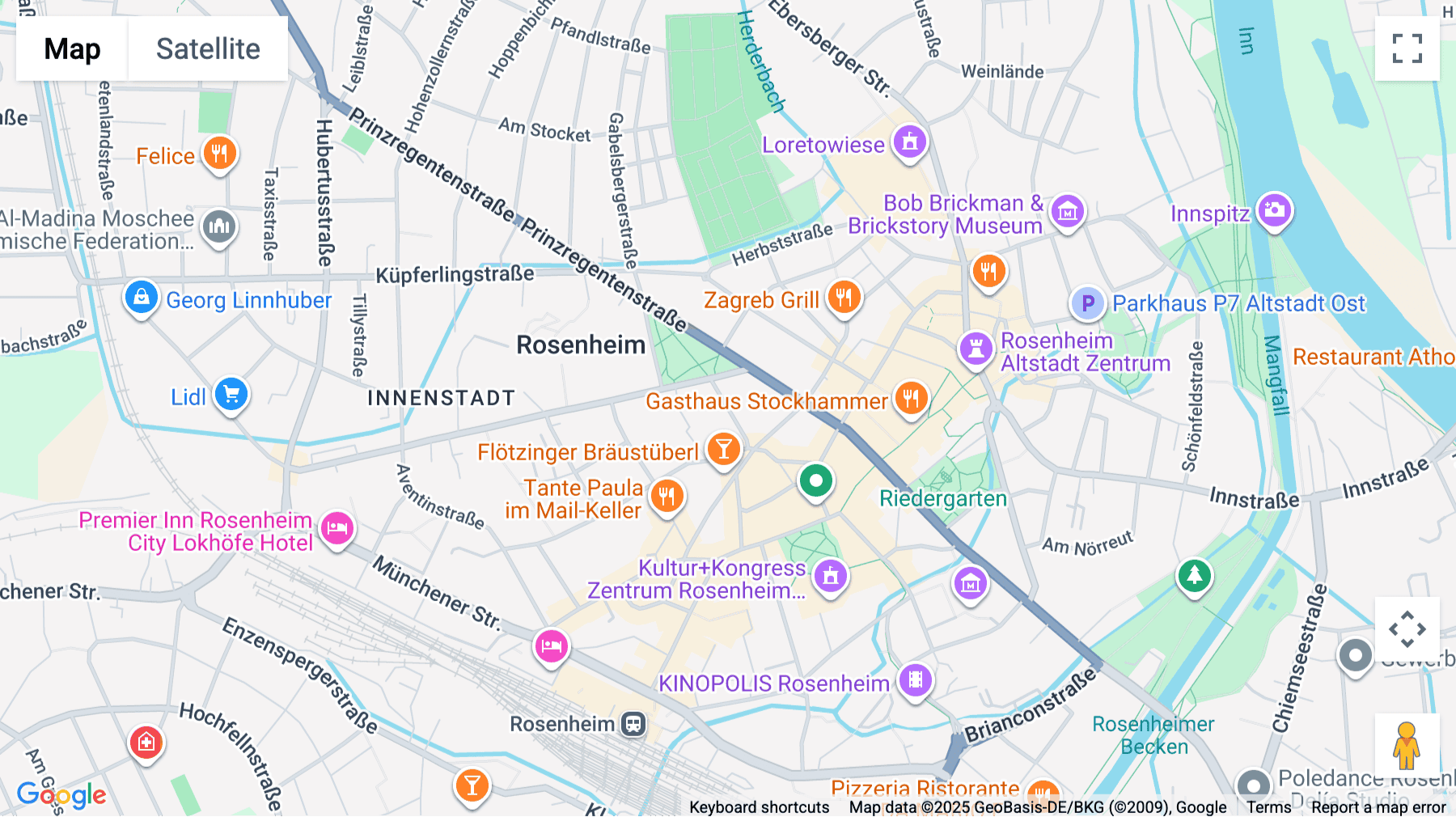 Click for interative map of Dr. Steinbeißer Straße 2, Rosenheim