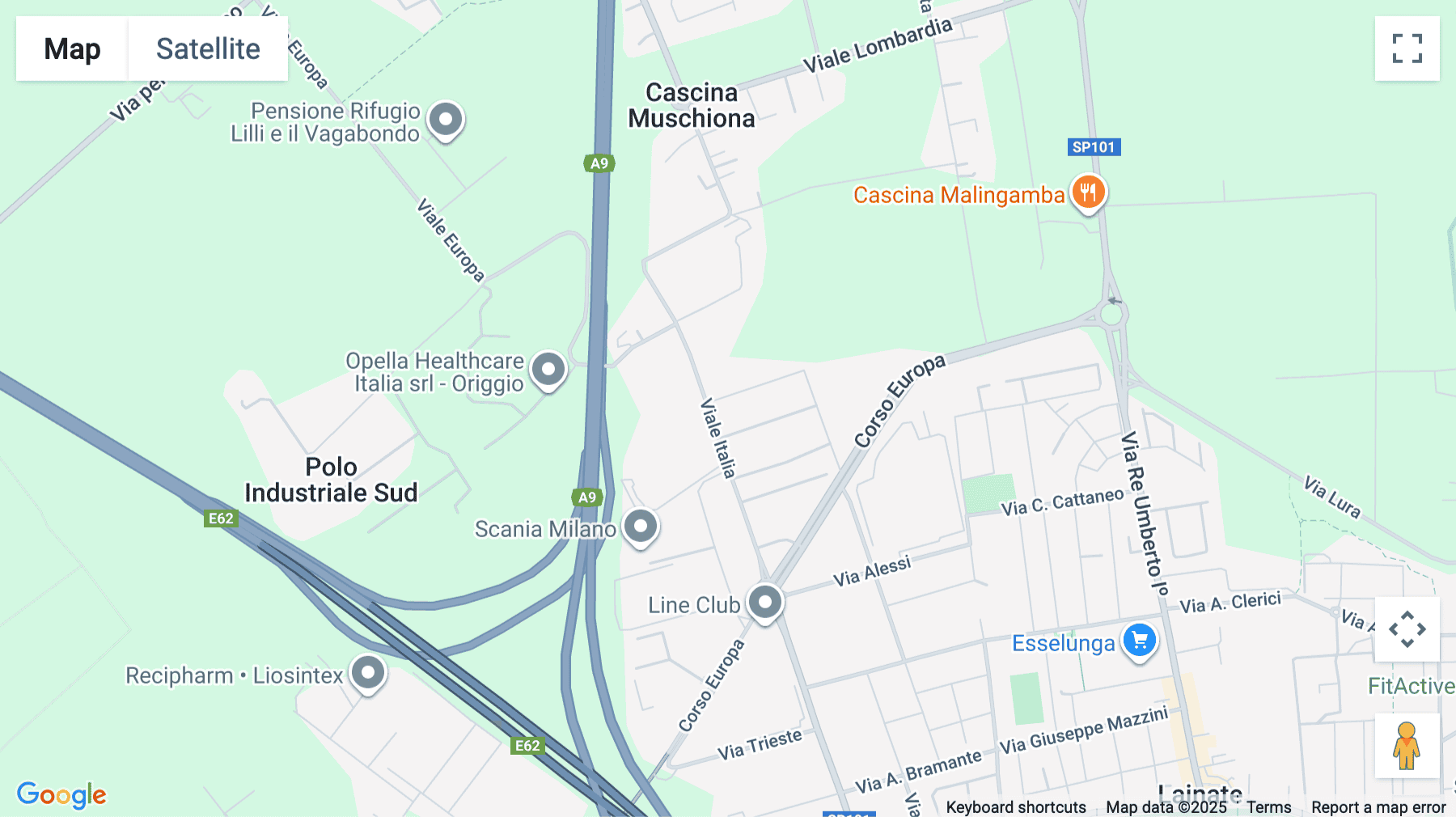 Click for interative map of Viale Italia 88, Lainate