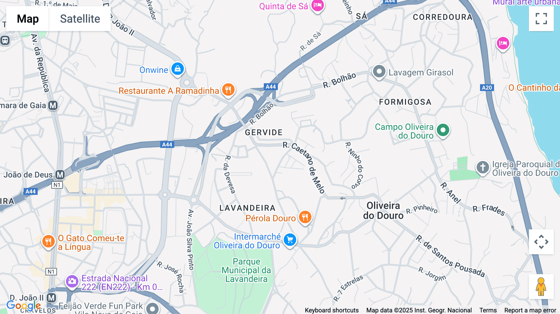 Click for interative map of 30, Rua Sernandes, Vila Nova de Gaia