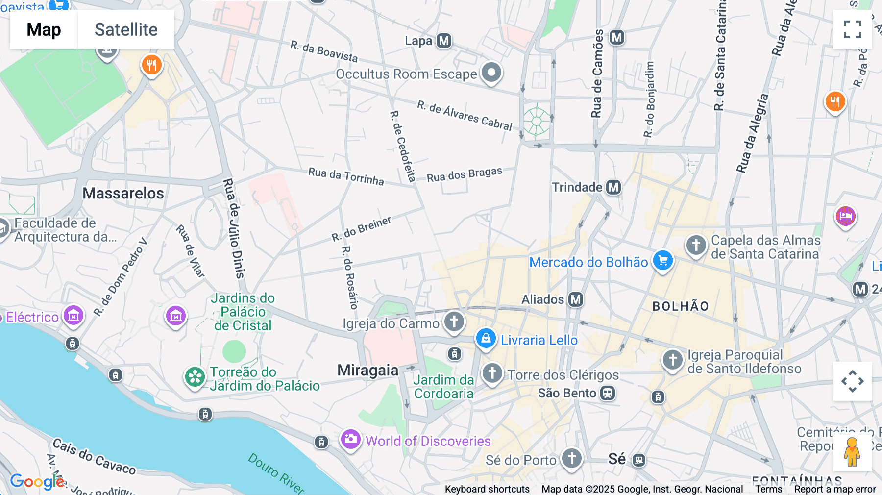Click for interative map of RUA DE CEDOFEITA 170, LJ2, Porto