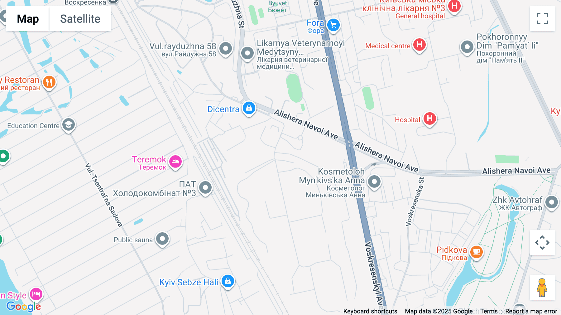 Click for interative map of 3, Dorogozhitska Str. Corp. 6, Spaces Unit B06, Kiev