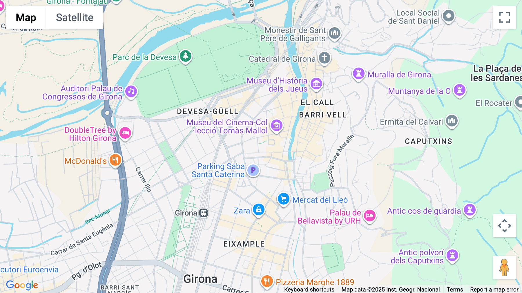 Click for interative map of 4a, Carrer de Cristòfol Grober, Local 27, 29, Girona