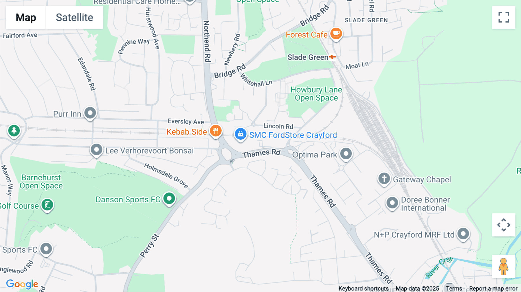 Click for interative map of Water House Business Centre, Texcel Business Park, Crayford, Dartford