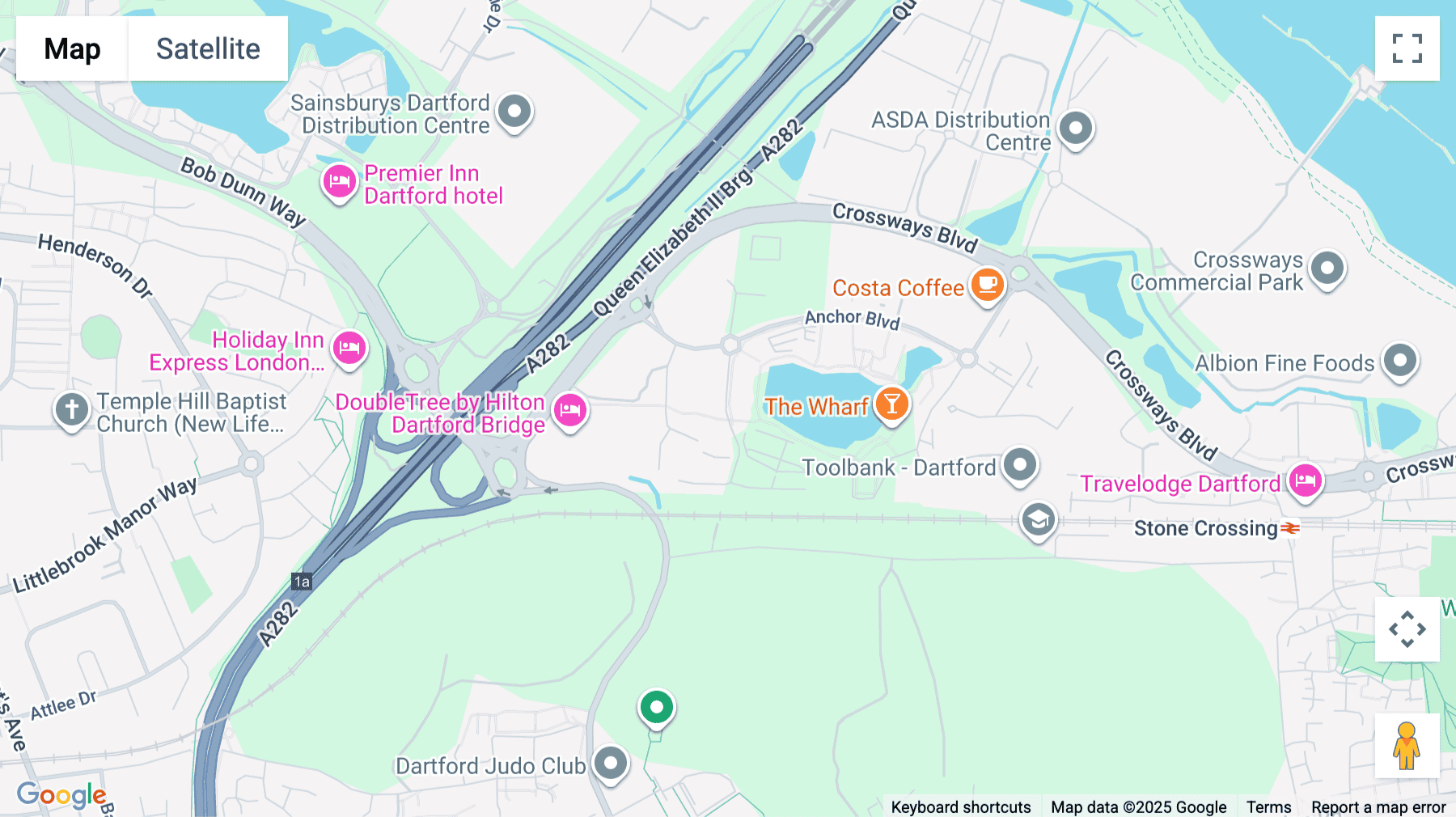 Click for interative map of 3065 Admirals Park, Victory Way, Crossways, Dartford, Dartford