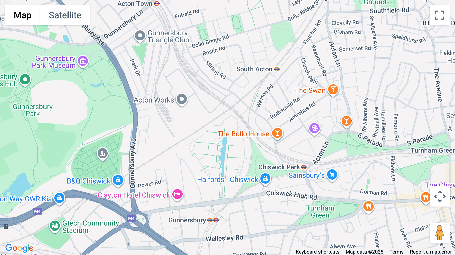 Click for interative map of Regus House,  Chiswick Park, Chiswick High Road, London