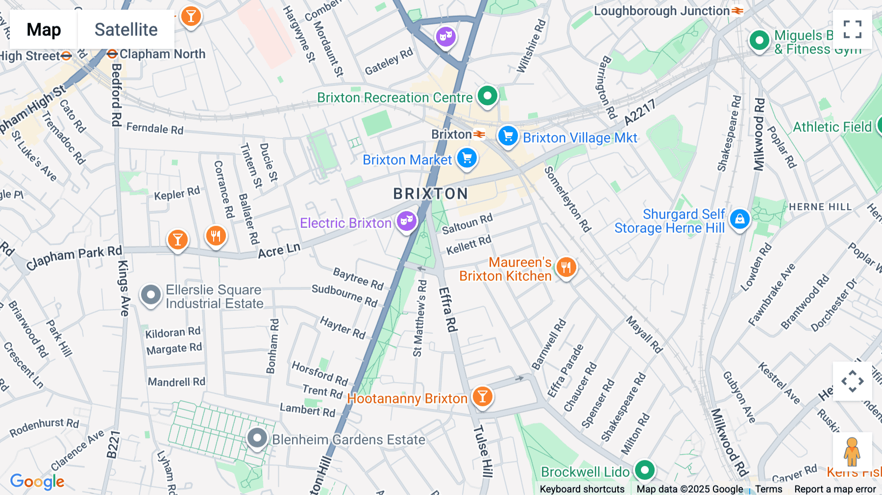 Click for interative map of Eurolink Business Centre, 49 Effra Road, Brixton, London