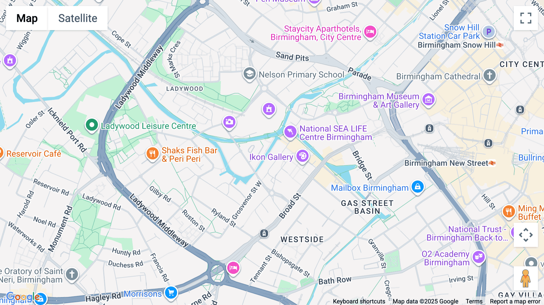 Click for interative map of 3 Brindley Place, 2nd Floor, Birmingham, Birmingham