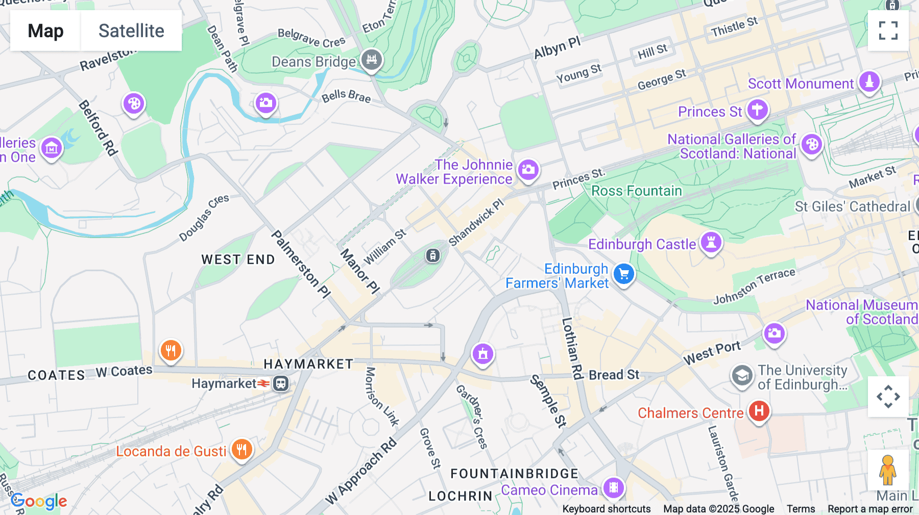 Click for interative map of Forth House, 28 Rutland Square, Edinburgh, Edinburgh