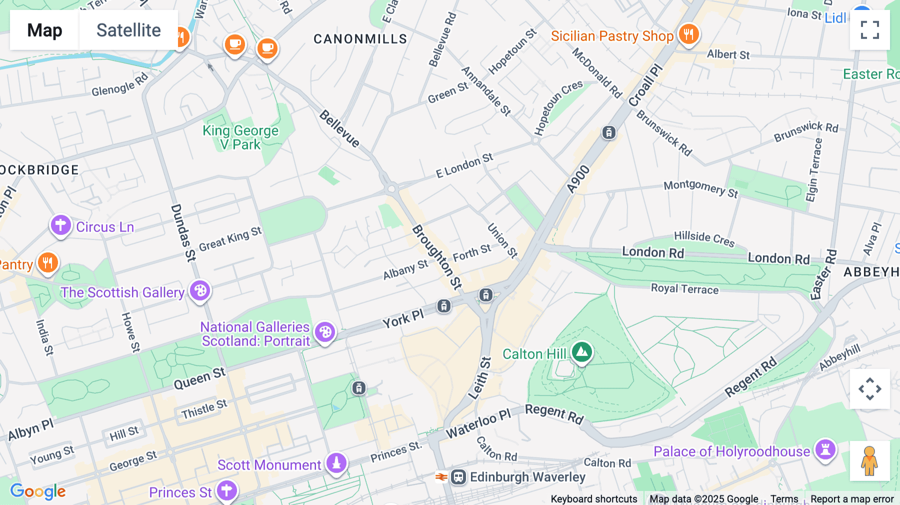 Click for interative map of 16-26 Forth Street, Edinburgh, Edinburgh