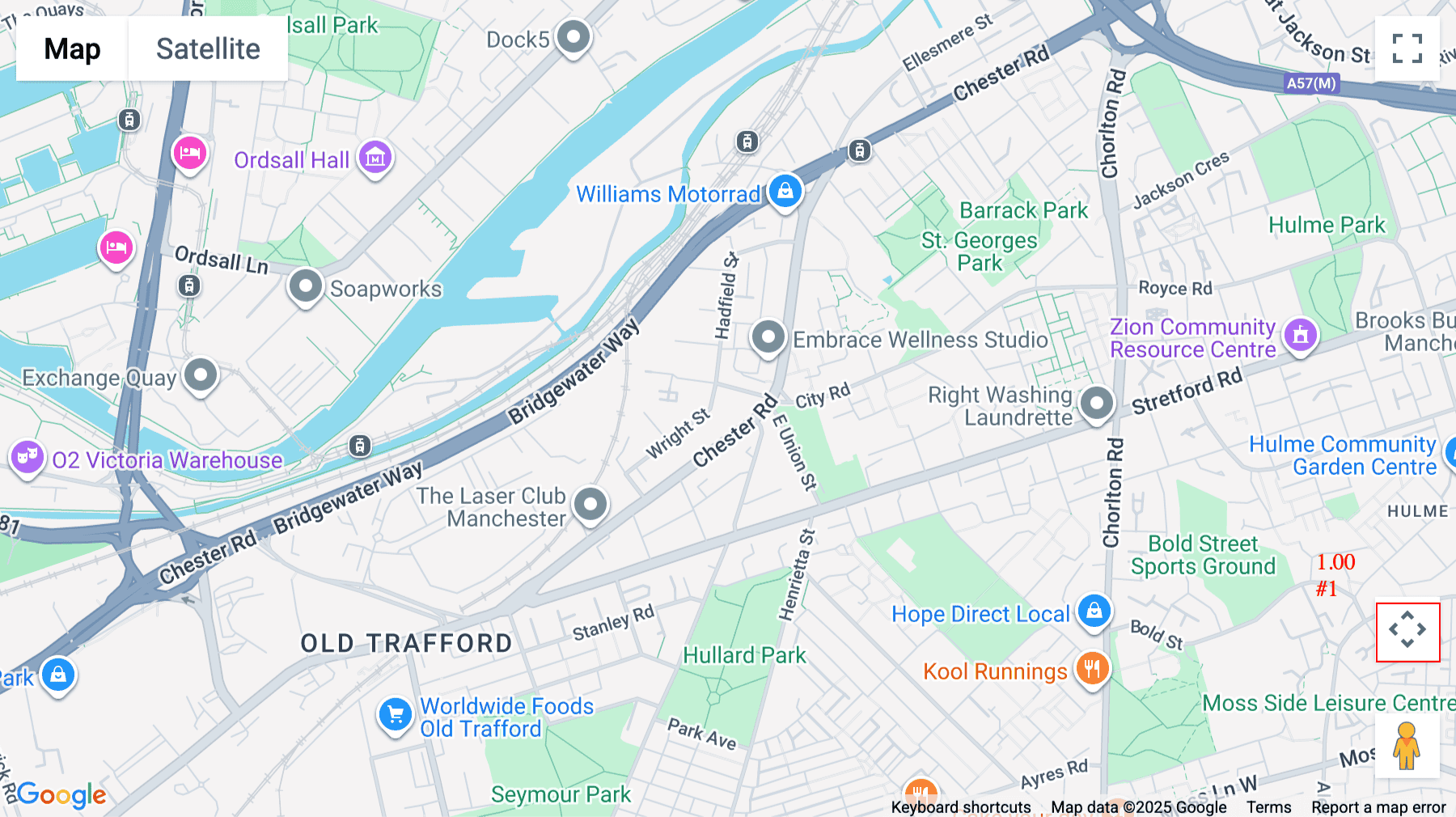 Click for interative map of Empress Business Centre, 380 Chester Road, Manchester, Manchester