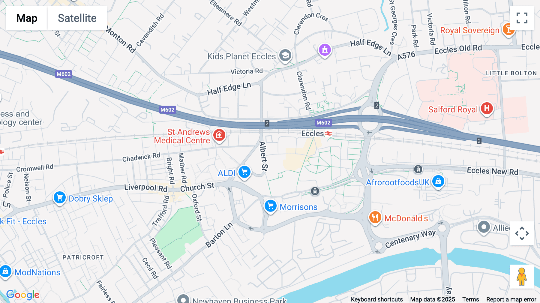 Click for interative map of Orbit House,  Albert Street, Manchester, Manchester