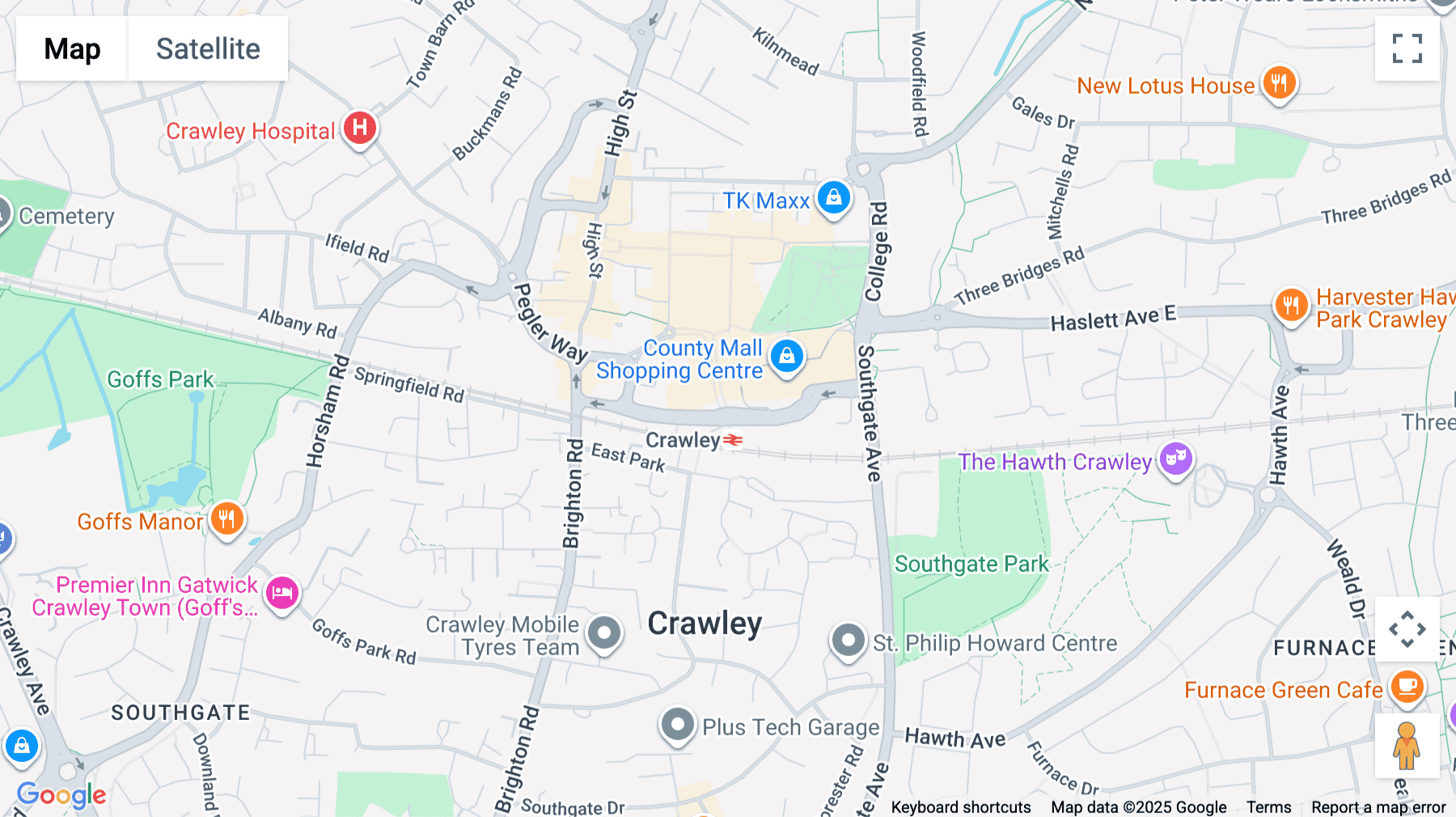 Click for interative map of 3rd floor, The Pinnacle,Central Court, Station Way, Crawley, Crawley