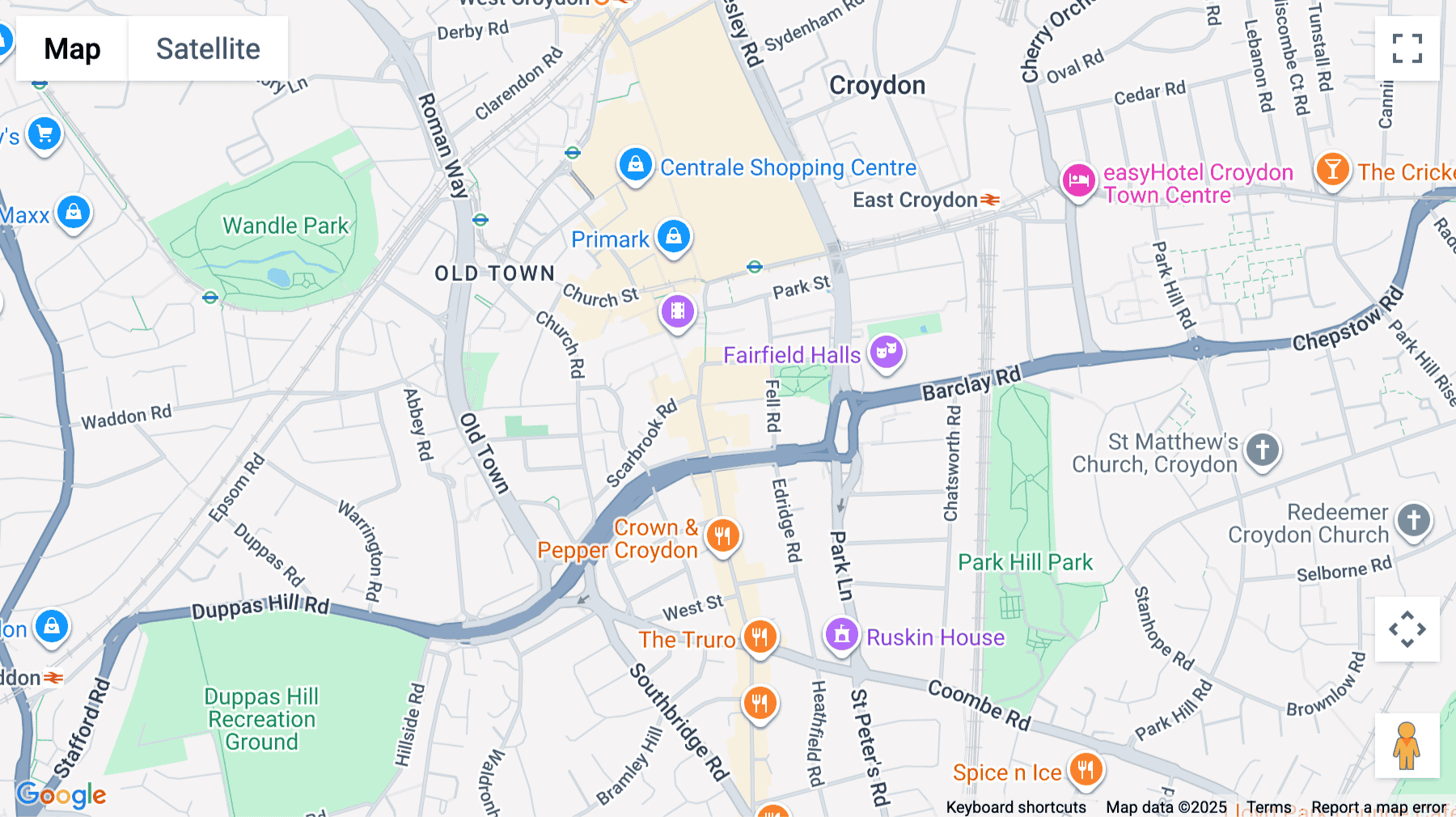 Click for interative map of 4th Floor, Davis House,69-77 High Street, Croydon, Croydon