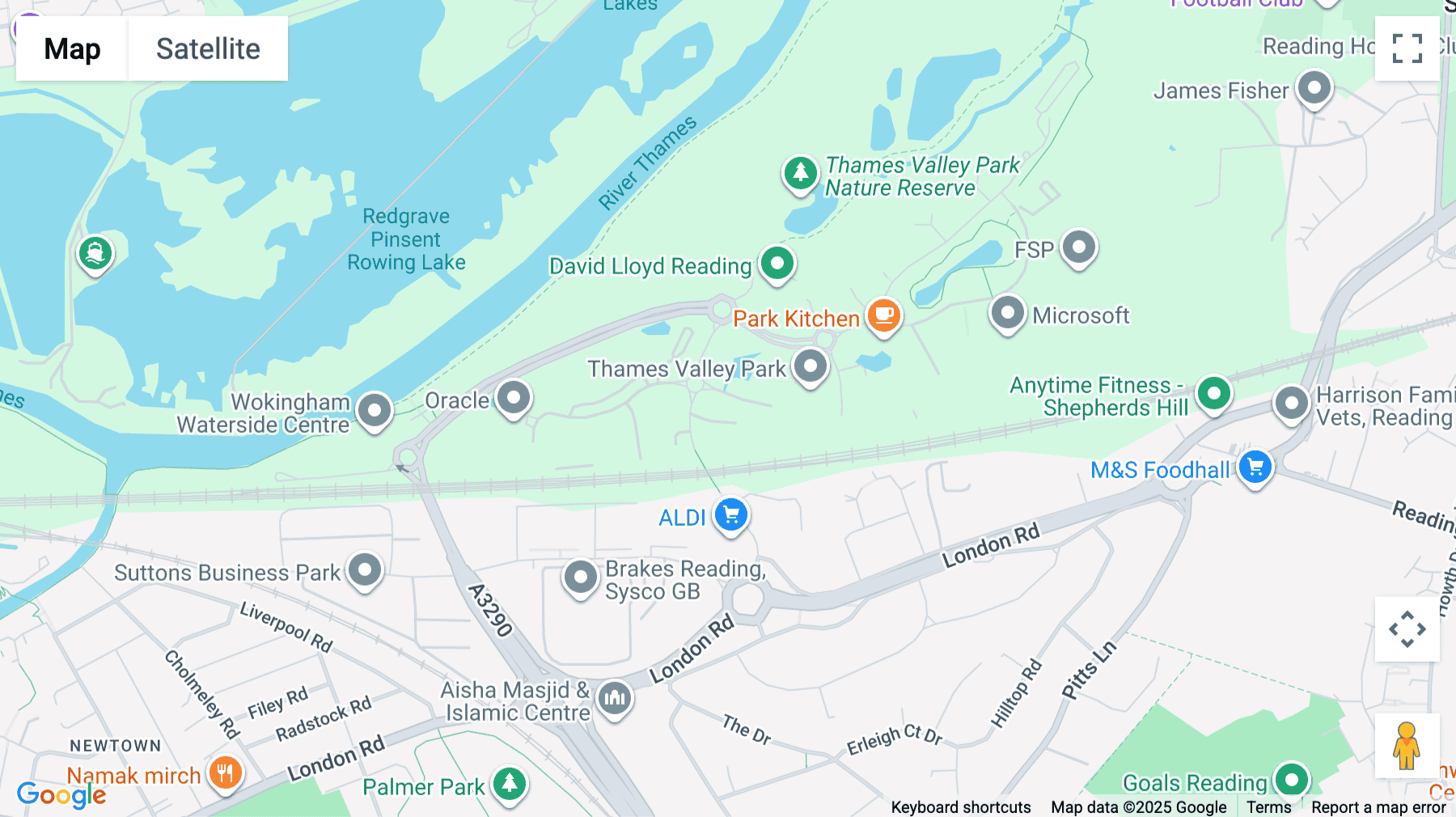 Click for interative map of Regus House, 400 Thames Valley Park Drive, Reading, Reading