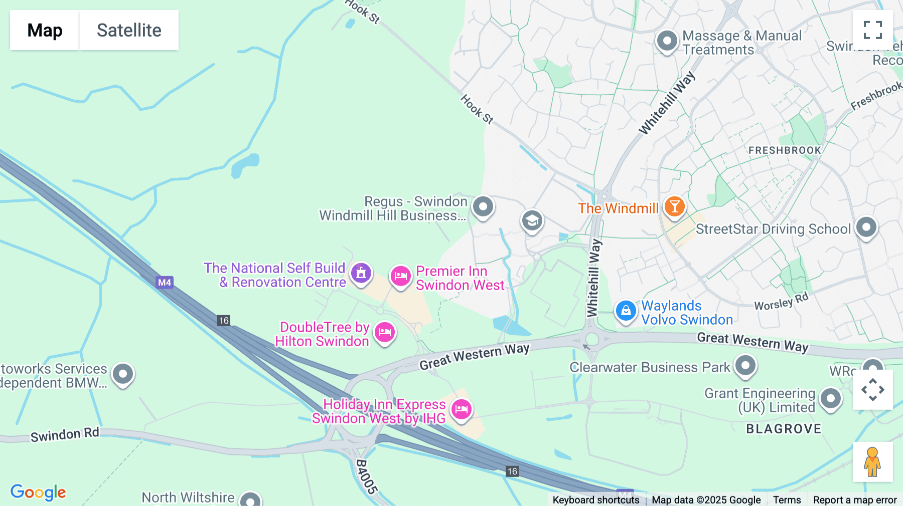 Click for interative map of Windmill Hill Business Park, Whitehill Way, Swindon, Swindon