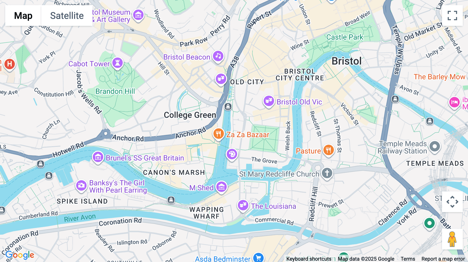 Click for interative map of Broad Quay House,  Prince Street, Bristol, Bristol