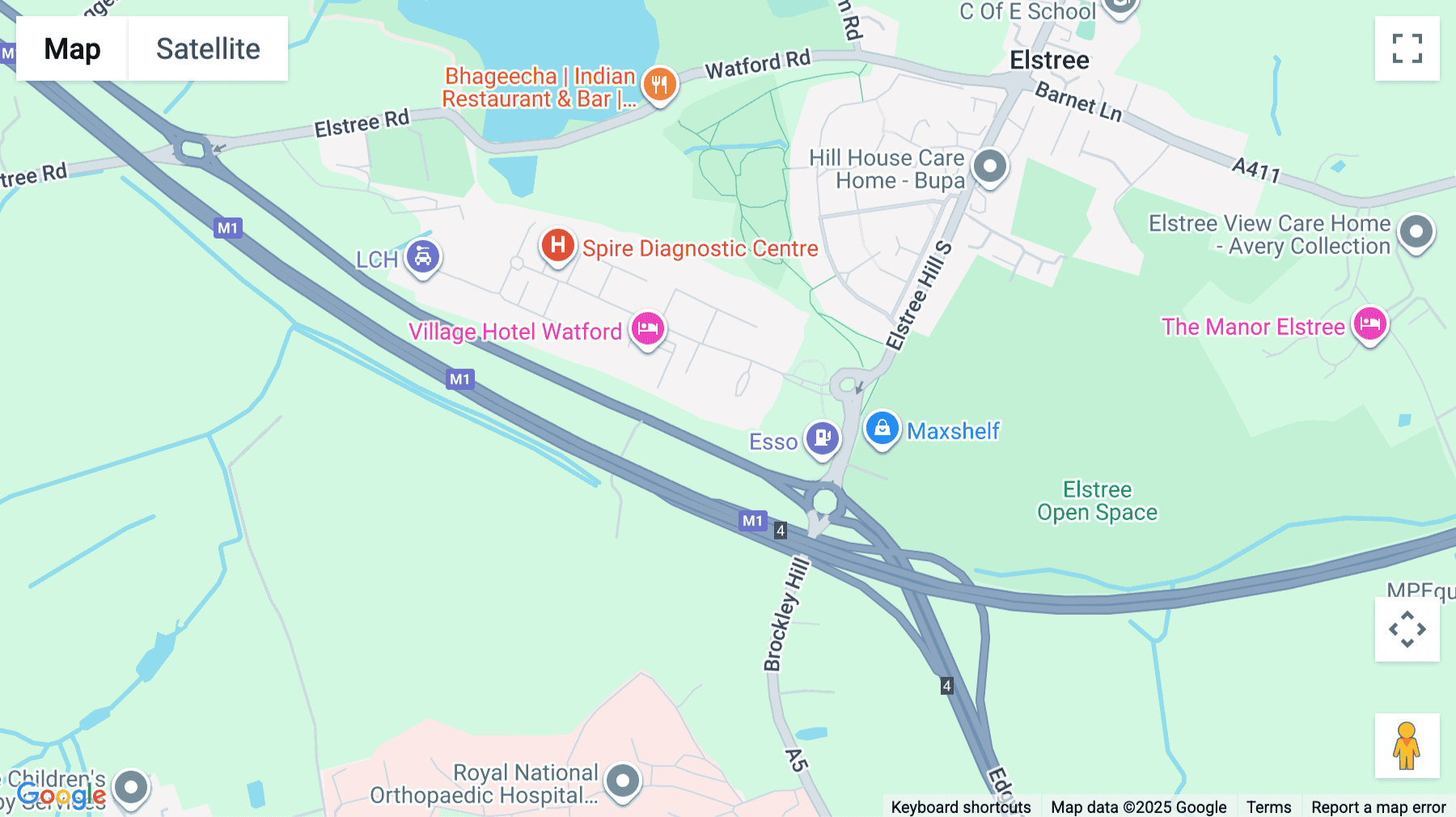 Click for interative map of Catalyst House, 720 Centennial Court, Centennial Park, Elstree, Elstree