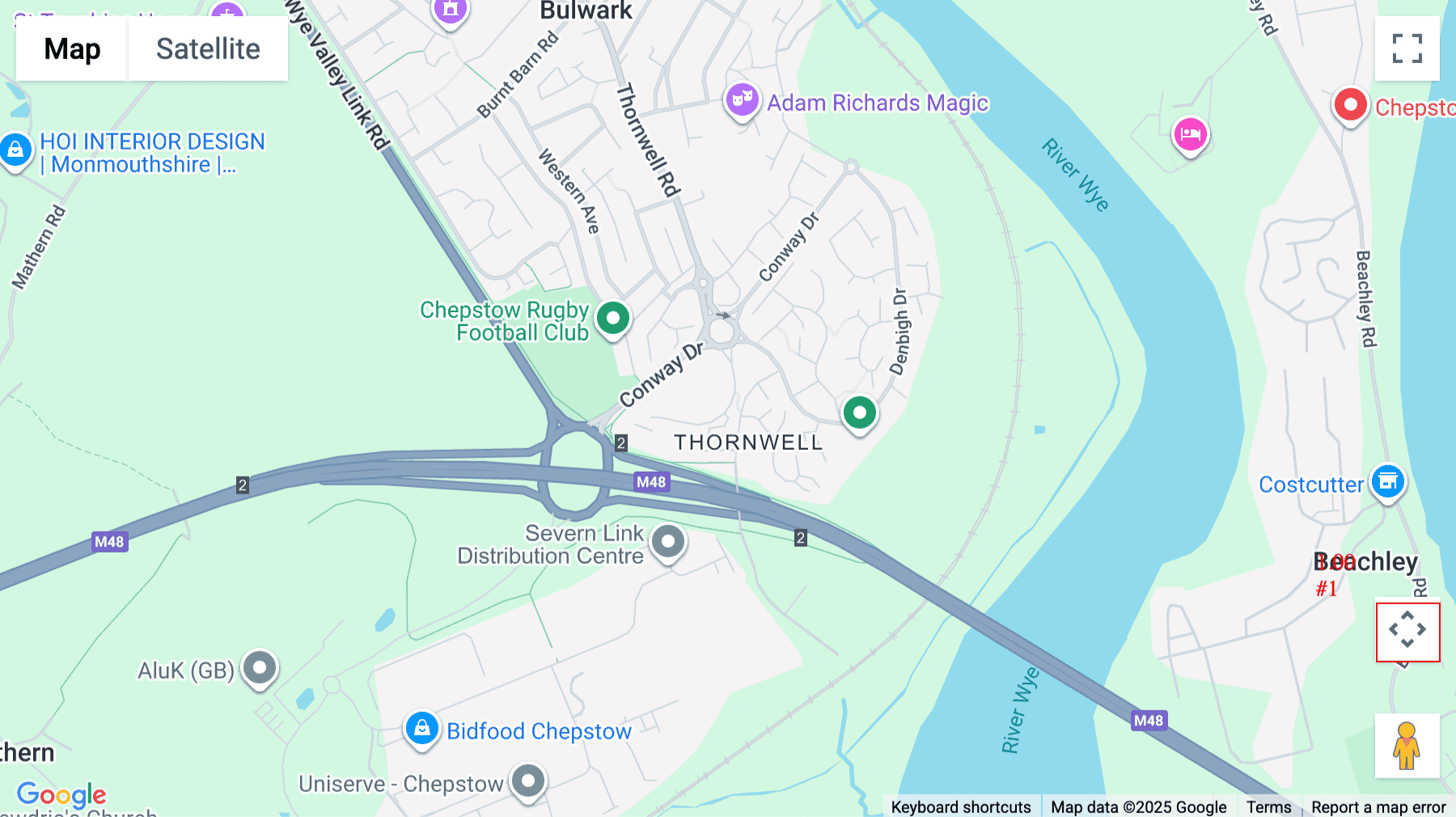 Click for interative map of Riverside Court, Beaufort Park, Chepstow, Chepstow
