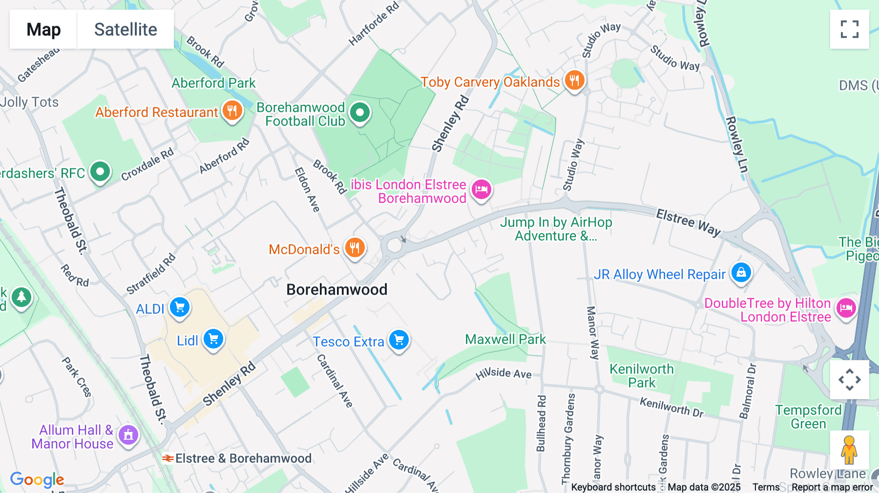 Click for interative map of 4 Imperial Place, Maxwell Road, Borehamwood, Borehamwood