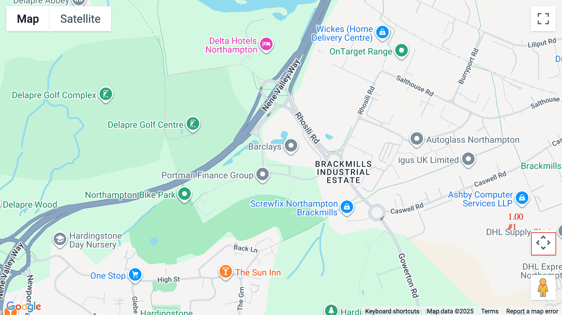 Click for interative map of Victory House, 400 Pavilion Drive, Brackmills Business Park, Northampton, Northampton