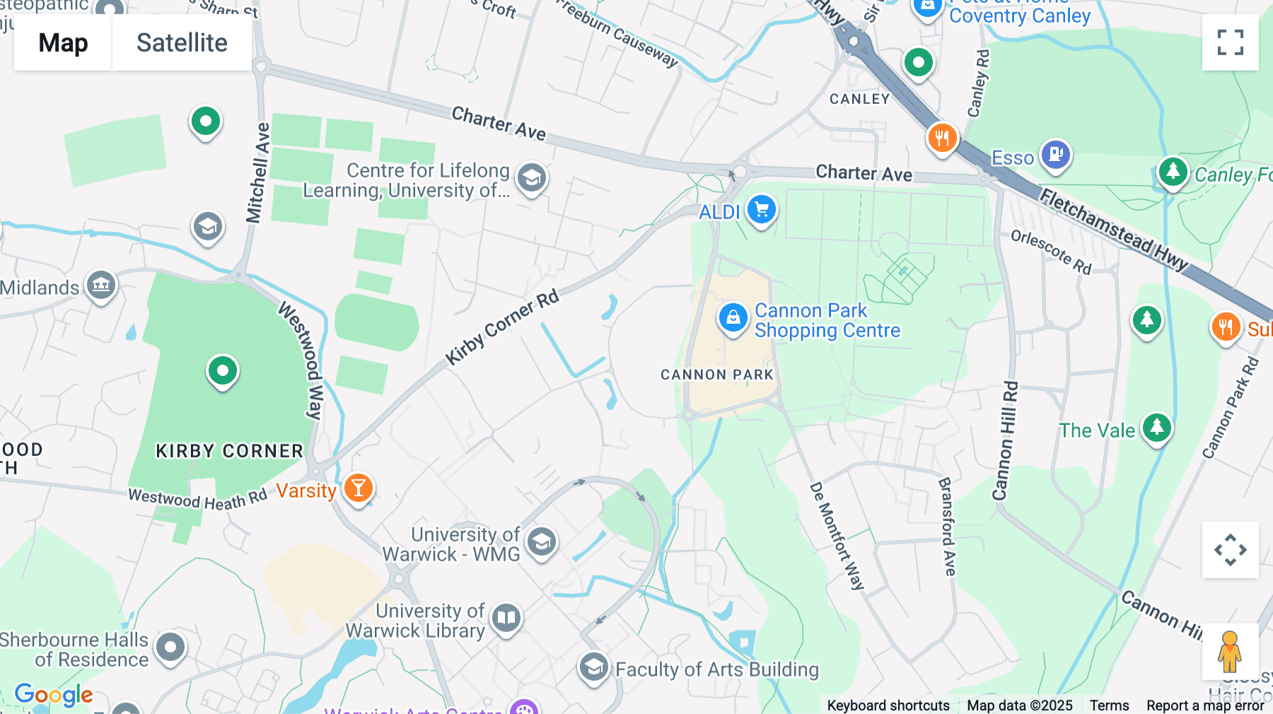 Click for interative map of The Venture Centre, Sir William Lyons Road, Coventry, Coventry