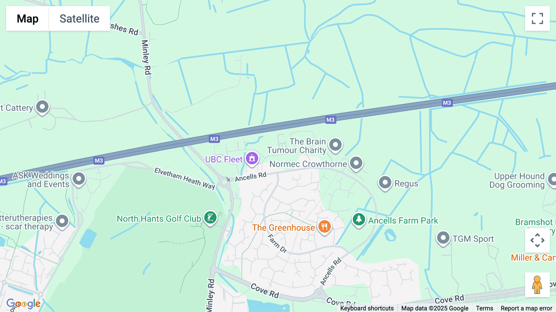 Click for interative map of Sentinel House, Ancells Business Park, Harvest Crescent, Fleet, Fleet