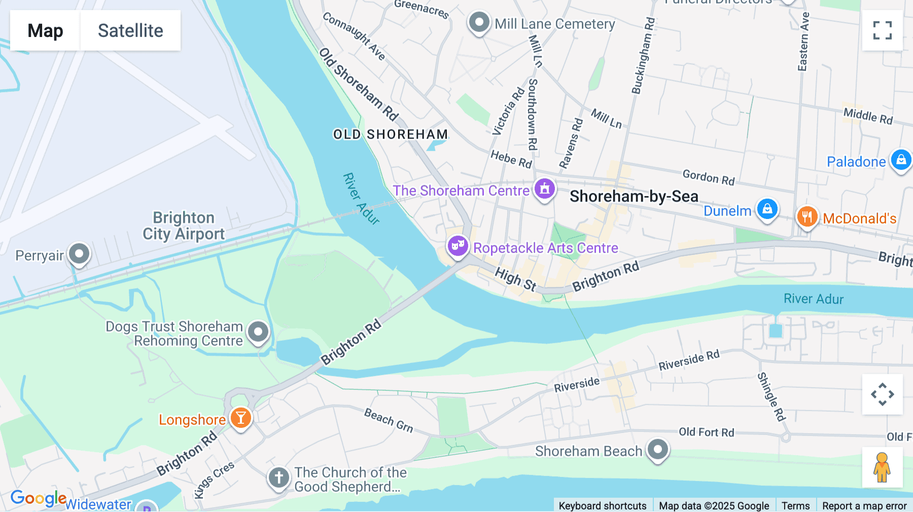 Click for interative map of Adur Business Centre, Ropetackle, Little High Street, Shoreham By Sea, Shoreham By Sea
