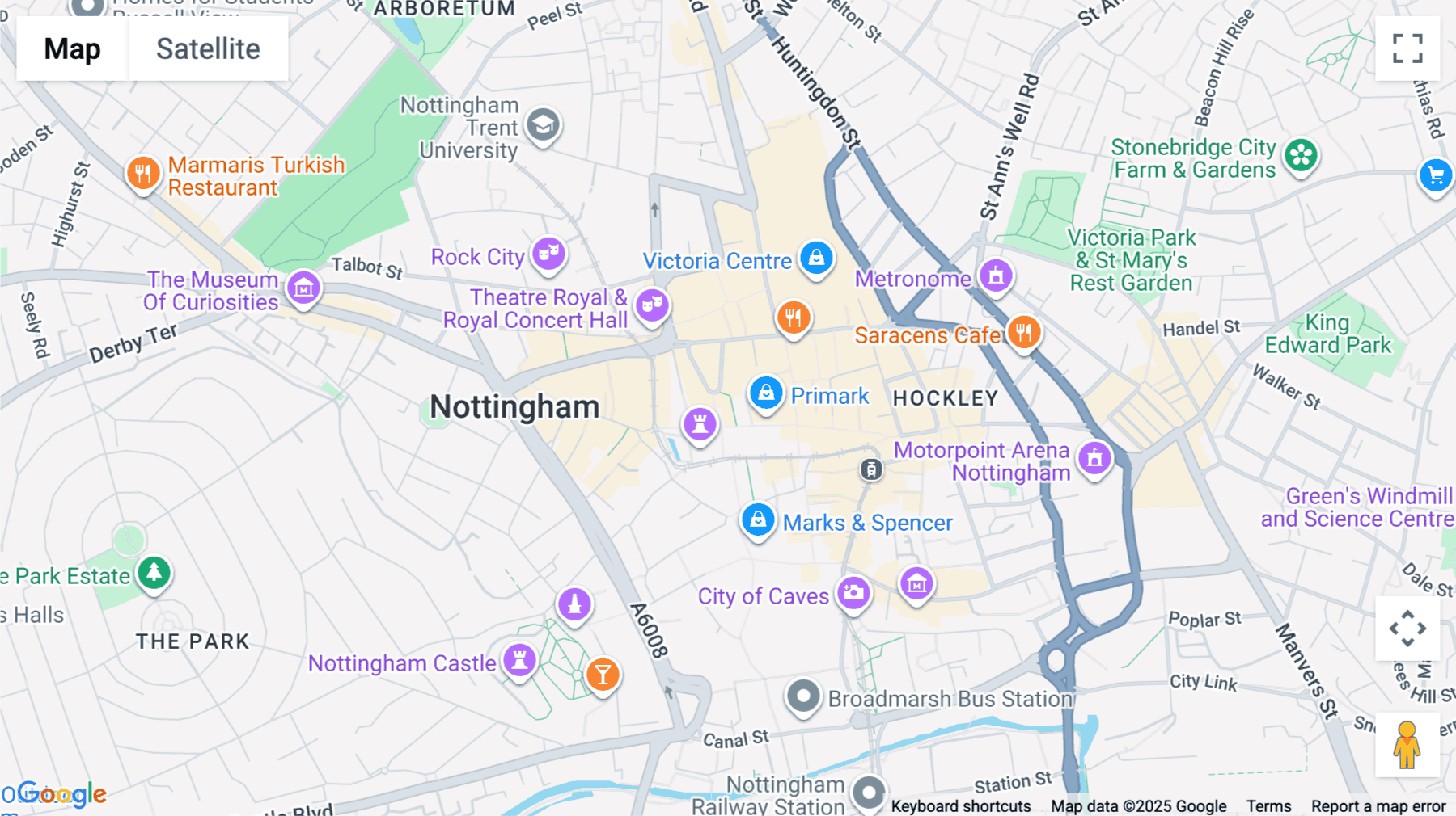 Click for interative map of King Street Business Centre, 2 King Street, Nottingham, Nottingham