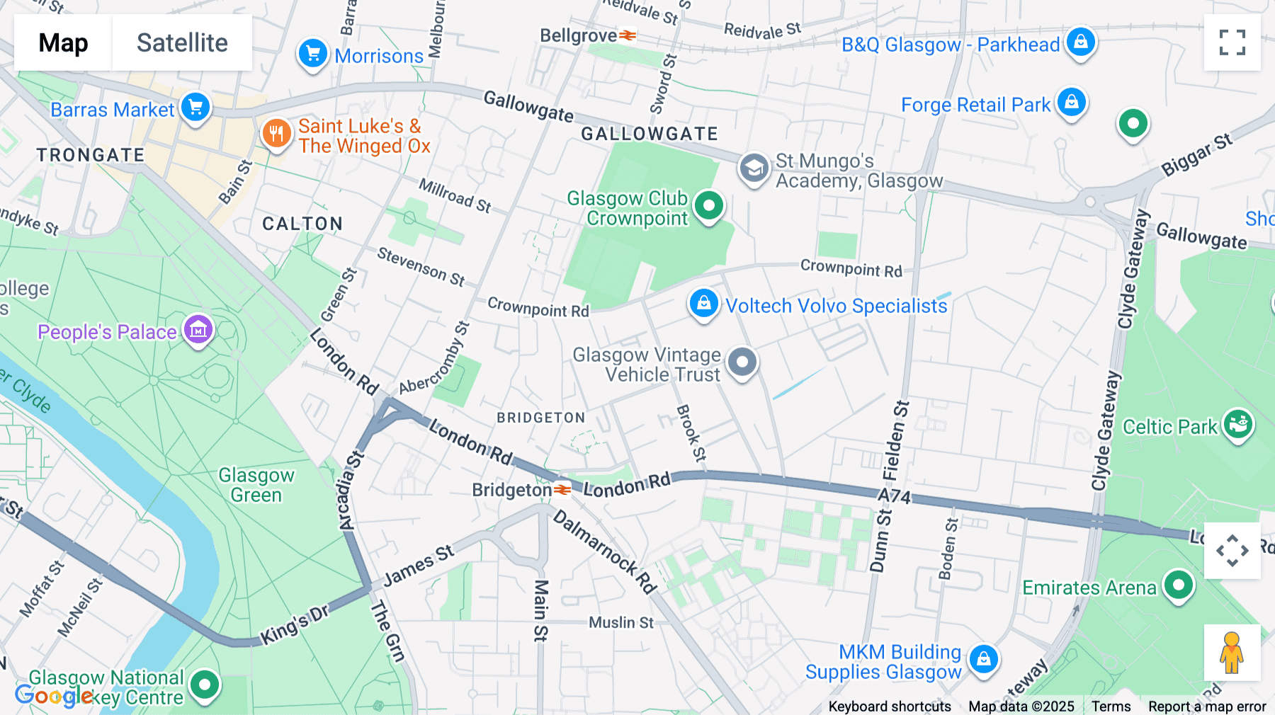 Click for interative map of Broad Street Business Complex, 47 Broad Street, Glasgow, Glasgow