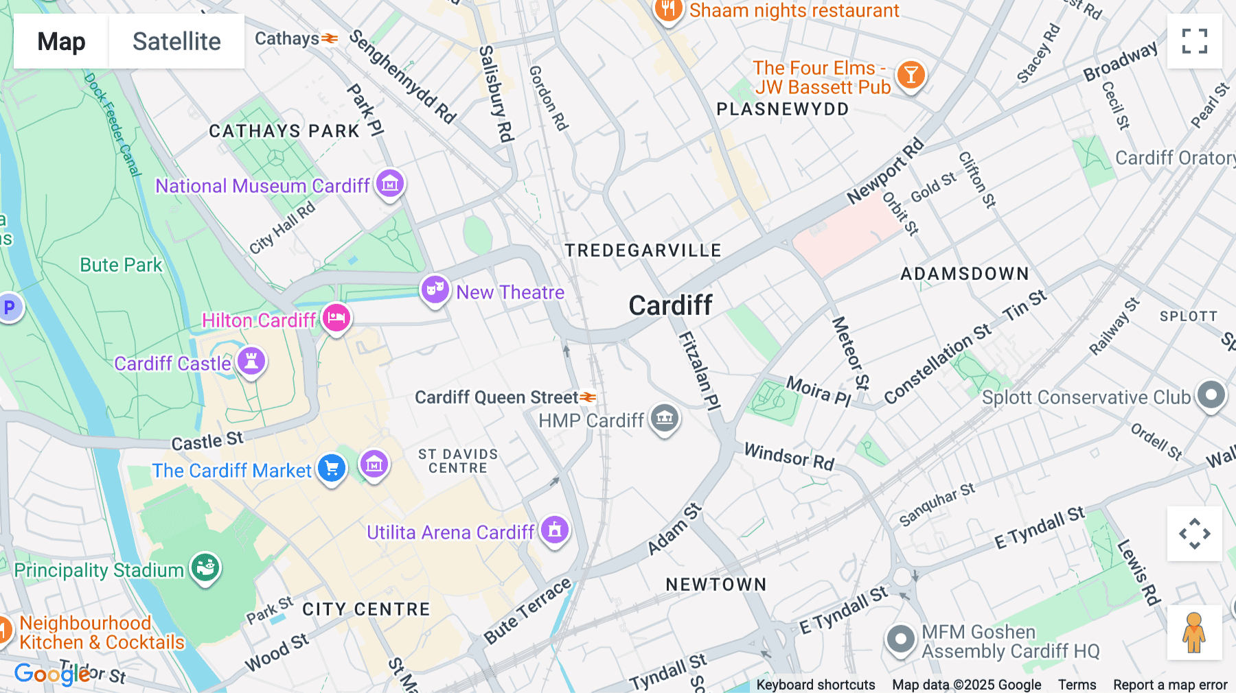 Click for interative map of 15th Floor, Brunel House, 2 Fitzalan Road, Cardiff, Cardiff