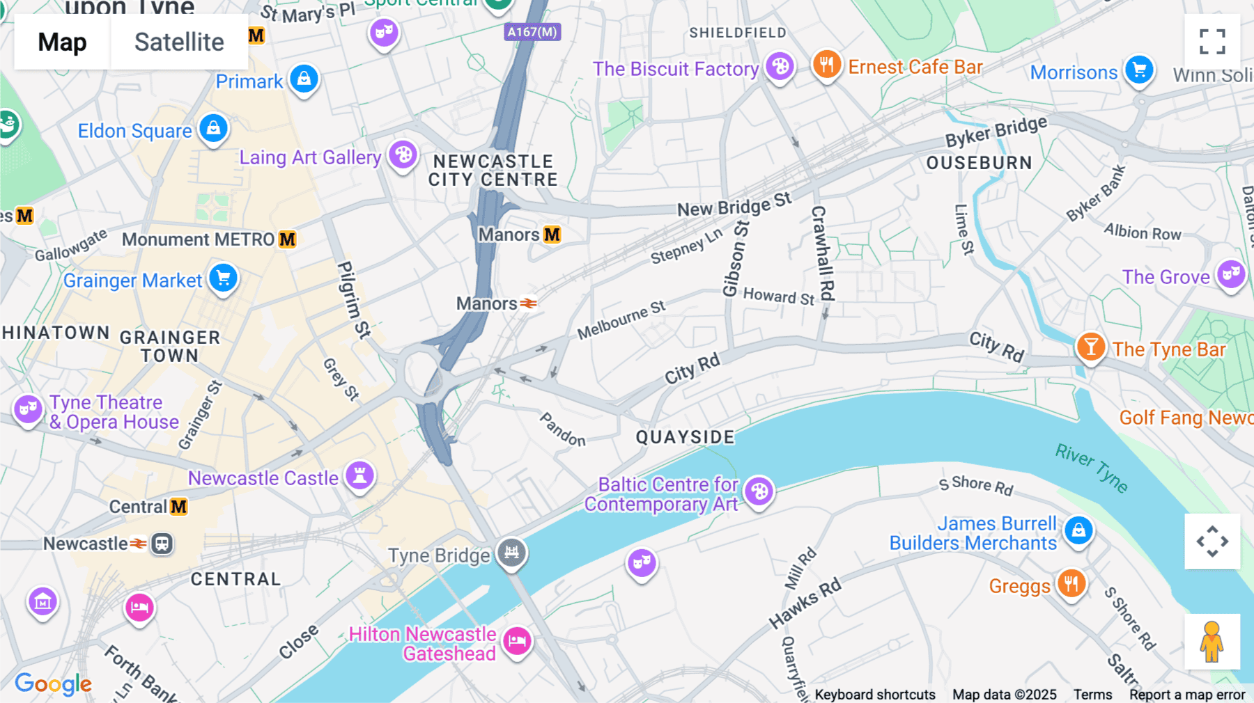 Click for interative map of Keel House, Garth Heads, Newcastle, Newcastle